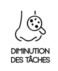 Diminution des taches